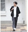 BACK NUMBER(バックナンバー)【メンズ】「接触冷感・イージーケア・イージーウエスト」「BENRY」サマーイージーパンツ