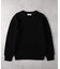 BACK NUMBER(バックナンバー)「BritishWool」l畔編みクルーネックニット