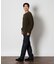 BACK NUMBER(バックナンバー)「BritishWool」l畔編みクルーネックニット