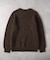 BACK NUMBER(バックナンバー)「BritishWool」l畔編みクルーネックニット