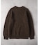 BACK NUMBER(バックナンバー)「BritishWool」l畔編みクルーネックニット