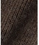 BACK NUMBER(バックナンバー)「BritishWool」l畔編みクルーネックニット