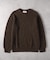 BACK NUMBER(バックナンバー)「BritishWool」l畔編みクルーネックニット