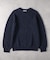 BACK NUMBER(バックナンバー)「BritishWool」l畔編みクルーネックニット