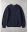 BACK NUMBER(バックナンバー)「BritishWool」l畔編みクルーネックニット