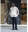 BACK NUMBER(バックナンバー)【メンズ】スキッパーコットンニット