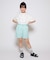 VIVIAN BLUE(ヴィヴィアンブルー)ウエストフリルショートパンツ