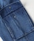 BACK NUMBER(バックナンバー)【メンズ】ウエストイージーデニムカーゴパンツ（ウエストゴム・楽に穿ける・ワイドシルエット）