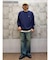 BACK NUMBER(バックナンバー)【メンズ】【人気アイテム】ウエストイージーバギージーンズ（ウエストゴム・楽に穿ける・ワイドシルエット）