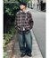 BACK NUMBER(バックナンバー)【メンズ】【人気アイテム】ウエストイージーバギージーンズ（ウエストゴム・楽に穿ける・ワイドシルエット）