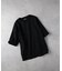 BACK NUMBER(バックナンバー)【メンズ】ワッフルクルーネック半袖Tシャツ