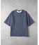 BACK NUMBER(バックナンバー)【メンズ】ワッフルクルーネック半袖Tシャツ