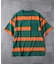 BACK NUMBER(バックナンバー)【メンズ】ボーダーニットポケット半袖Tシャツ