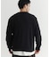 BACK NUMBER(バックナンバー)【メンズ】【軽くて柔らかい】ポリナイロンニットクルーネックセーター(洗濯機で洗える)