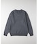 BACK NUMBER(バックナンバー)【メンズ】【軽くて柔らかい】ポリナイロンニットクルーネックセーター(洗濯機で洗える)