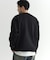 BACK NUMBER(バックナンバー)【メンズ】ウォッシャブルニットメランジクルーネックセーター