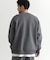 BACK NUMBER(バックナンバー)【メンズ】ウォッシャブルニットメランジクルーネックセーター