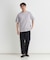 BACK NUMBER(バックナンバー)シルケットスムース半袖Tシャツ