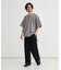 BACK NUMBER(バックナンバー)ジャガードフェイクレイヤード半袖Ｔシャツ