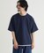 BACK NUMBER(バックナンバー)ジャガードフェイクレイヤード半袖Ｔシャツ