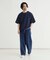 BACK NUMBER(バックナンバー)ジャガードフェイクレイヤード半袖Ｔシャツ