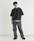 UMBRO(アンブロ)【Right-on別注】デニム半袖プルオーバー