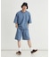 UMBRO(アンブロ)【Right-on別注】デニム半袖プルオーバー