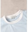 VIVIAN BLUE(ヴィヴィアンブルー)【キッズ】メッシュアップリケ短丈Ｔシャツ