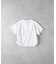 VIVIAN BLUE(ヴィヴィアンブルー)【キッズ】ラメ付サイドシャーリング短丈Ｔシャツ