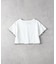 VIVIAN BLUE(ヴィヴィアンブルー)【キッズ】リボンレース風プリントＴシャツ