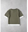 Refurbish(リファービッシュ)【キッズ】「接触冷感」フェイクレイヤードTシャツ