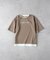 Refurbish(リファービッシュ)【キッズ】「接触冷感」フェイクレイヤード刺繍Tシャツ