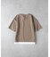 Refurbish(リファービッシュ)【キッズ】「接触冷感」フェイクレイヤード刺繍Tシャツ