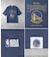 NBA(エヌビーエー)【メンズ】【Right-on別注】チームプリントＴシャツ
