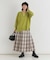 HONEYSUCKLE ROSE(ハニーサックルローズ)【レディース】チェックプリーツスカート