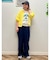 OWN(オウン)【レディース】【体型カバー/ウエストゴム】「キレカナ」3Dワイドパンツ