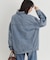 HONEYSUCKLE ROSE(ハニーサックルローズ)【レディース】デニムビッグシャツ