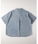 HONEYSUCKLE ROSE(ハニーサックルローズ)【レディース】ケミカル加工ワーク半袖シャツ/セットアップ対応