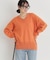 HONEYSUCKLE ROSE(ハニーサックルローズ)【レディース】コットン混Ｖネックセーター