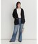 HONEYSUCKLE ROSE(ハニーサックルローズ)【レディース】コットン混Ｖネックカーディガン