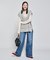 HONEYSUCKLE ROSE(ハニーサックルローズ)【レディース】ニットフリンジベスト