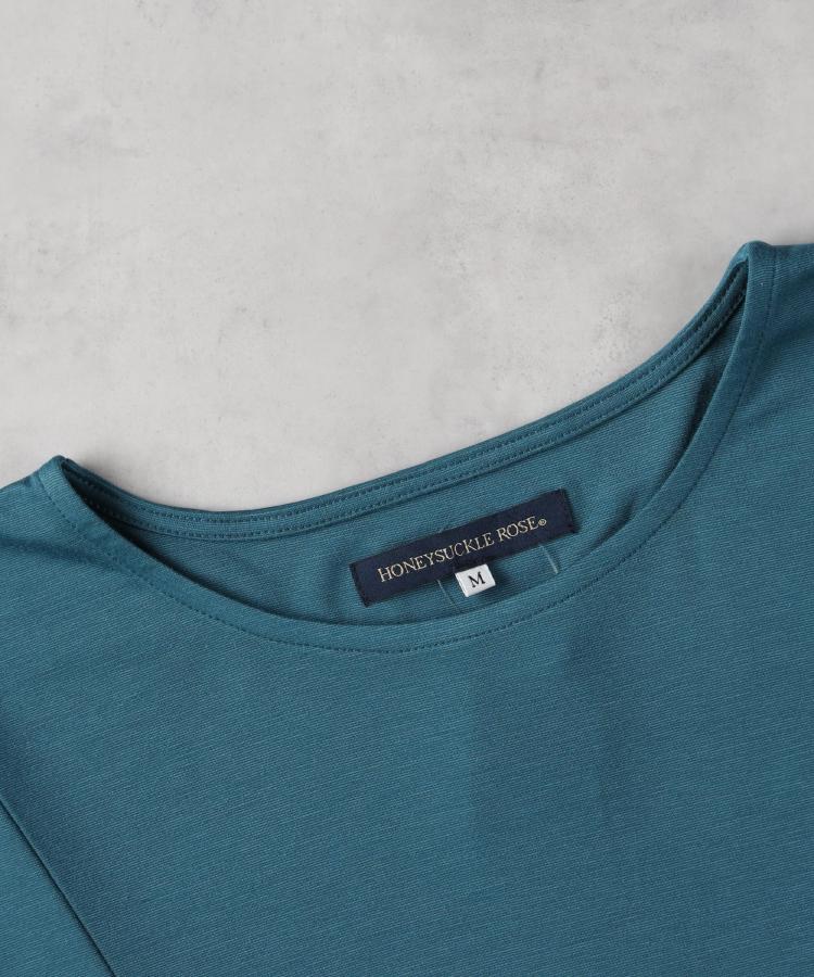 HONEYSUCKLE ROSE(ハニーサックルローズ)【レディース】接触冷感タックフレアTシャツ
