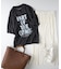 HONEYSUCKLE ROSE(ハニーサックルローズ)【レディース】【店舗で人気】アシッド加工プリントTシャツ