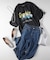 HONEYSUCKLE ROSE(ハニーサックルローズ)【レディース】【店舗で人気】アシッド加工プリントTシャツ
