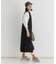 HONEYSUCKLE ROSE(ハニーサックルローズ)【レディース】【すっきり見えを叶える】Vネックワンピース(体型カバー/ONOFF使える)