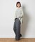 SOMETHING(サムシング)【レディース】「LISA」ワイドパンツ