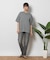 Healthknit(ヘルスニット)【レディース】クルーネック半袖Tシャツ
