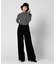 SOMETHING(サムシング)【レディース】「LISA」ワイドパンツ