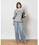 HONEYSUCKLE ROSE(ハニーサックルローズ)【レディース】チュールレイヤード長袖Tシャツ