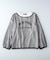 HONEYSUCKLE ROSE(ハニーサックルローズ)【レディース】チュールレイヤード長袖Tシャツ